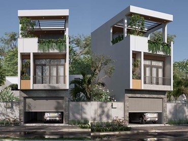 Mẫu nhà ba tầng số 25