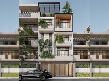 Mẫu nhà bốn tầng số 40