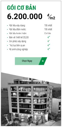 Báo giá xây nhà trọn gói 2026 - Gói cơ bản